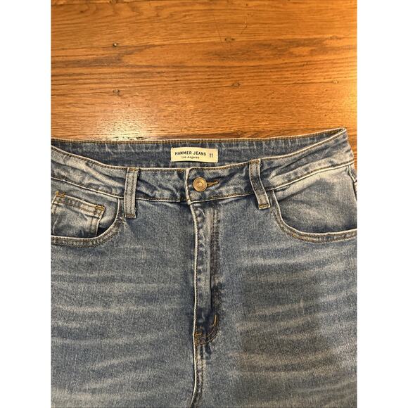 Hammer Jeans Blue Size 11 Womens Straight Los Angeles - Picture 5 of 13